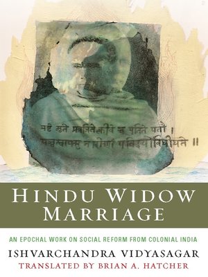cover image of Hindu Widow Marriage